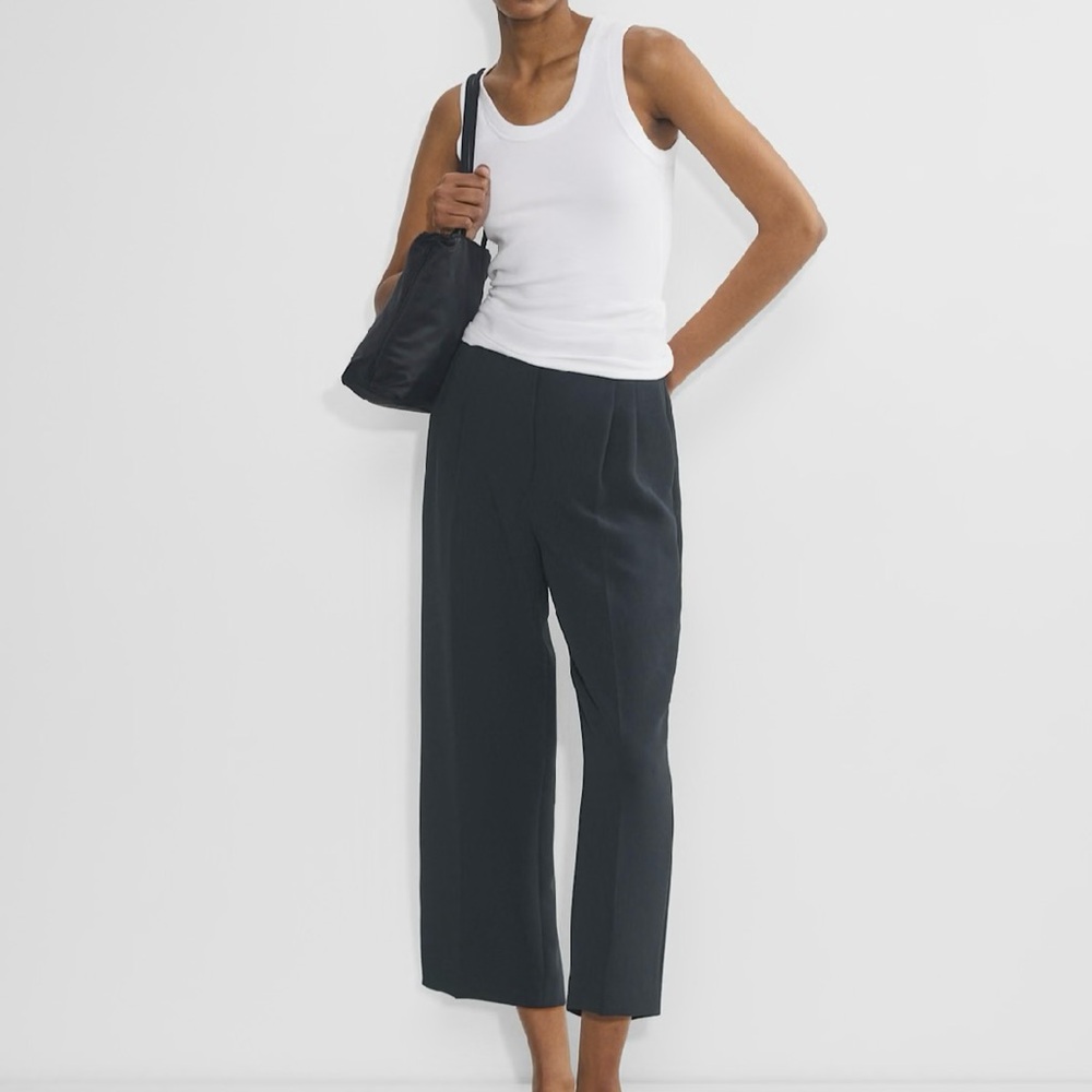Effortless Pant Cropped - Crepette